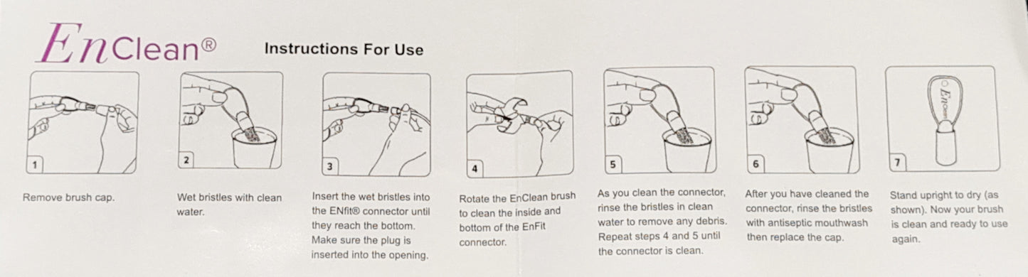 ENfit Cleaning Brush (Re-Usable)