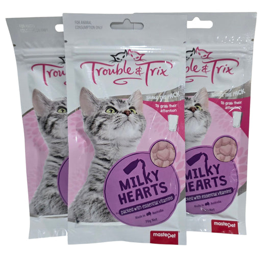 Trouble & Trix Milky Hearts