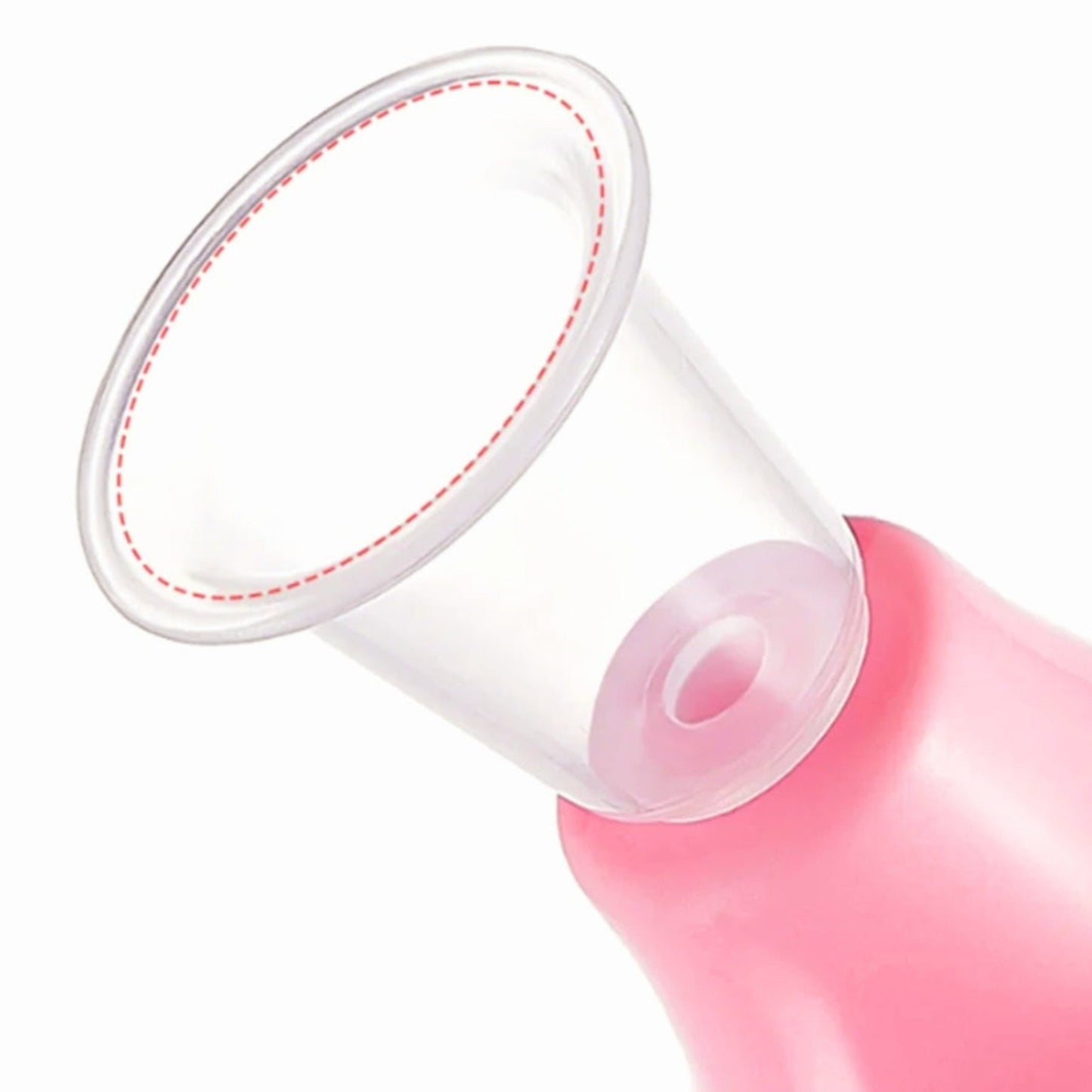 Inverted Nipple Corrector showing the Suction Cup on a white background