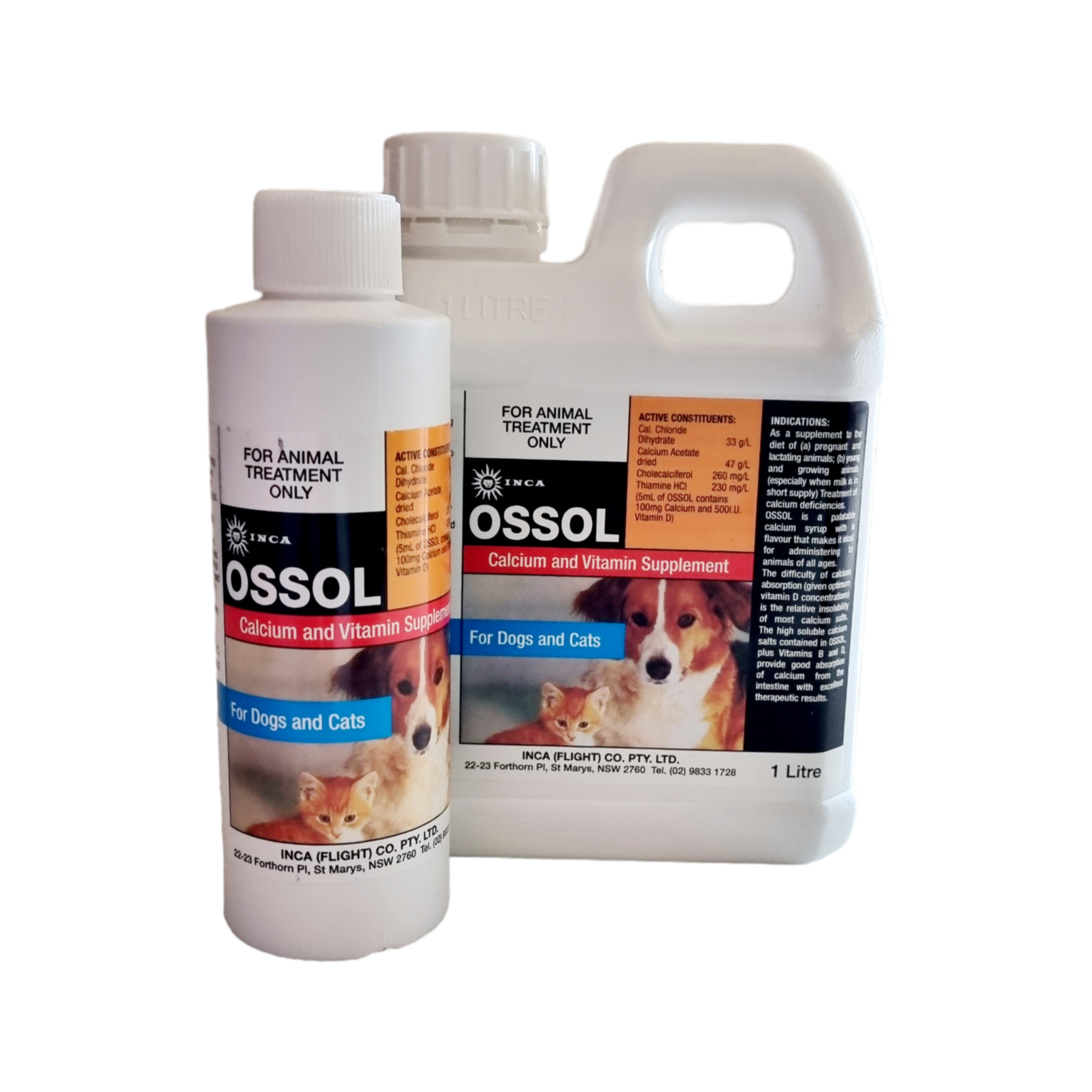 OSSOL Calcium Vitamin Supplement OZ FUR KIDS WHELPING SUPPLIES