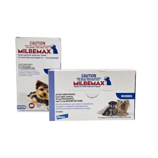 Milbemax Allwormer for Small Dogs and Puppies