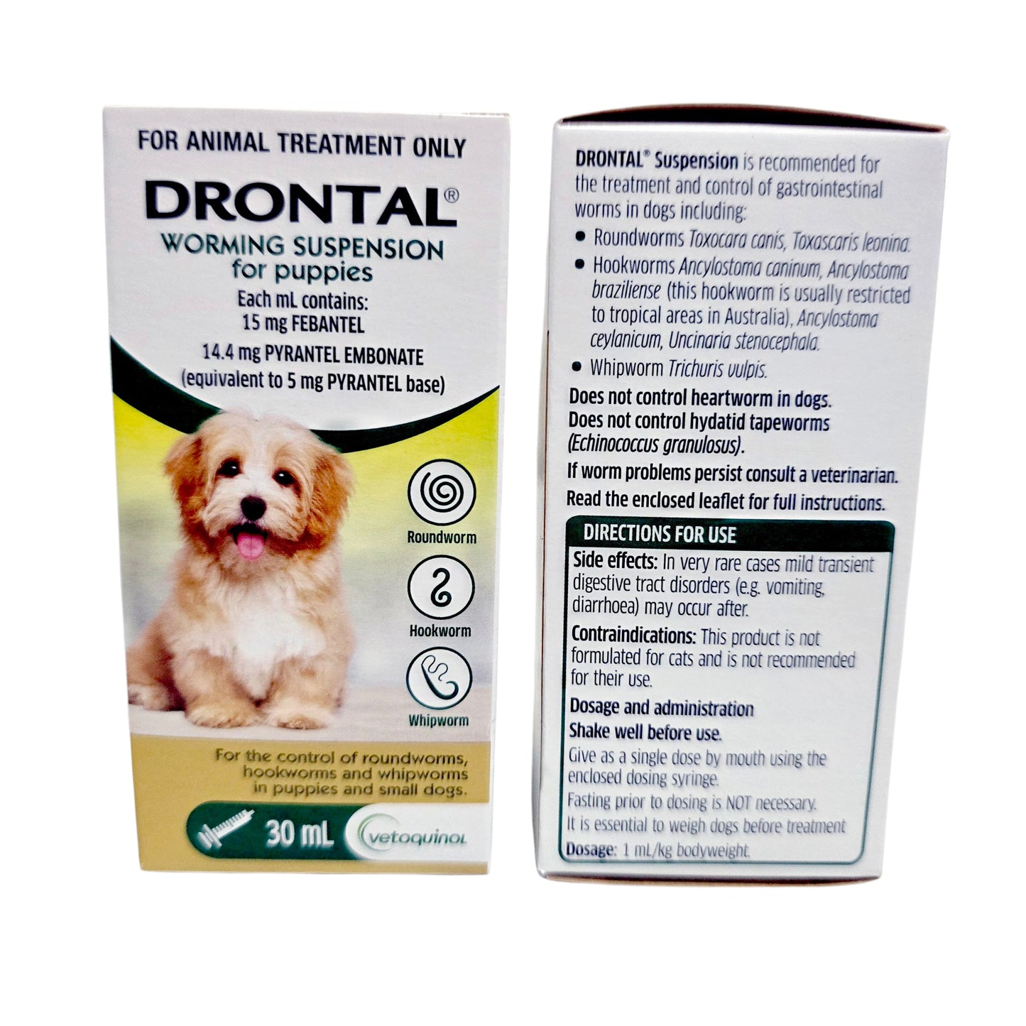 Drontal Puppy Worming Suspension 30mL
