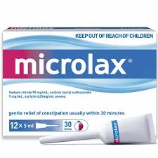 Microlax Enema 4 x 5mL Pipettes