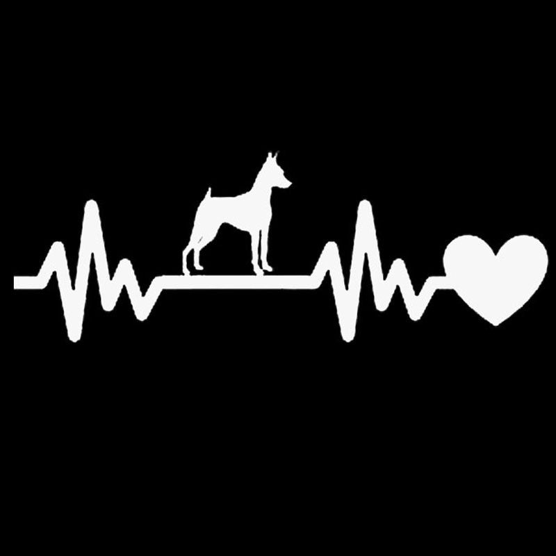 Dog Stickers and Decals - Breeds M to Z