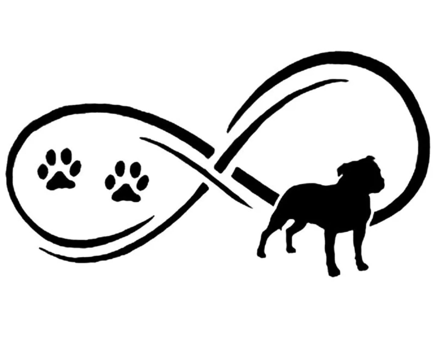 Dog Stickers and Decals - Breeds M to Z