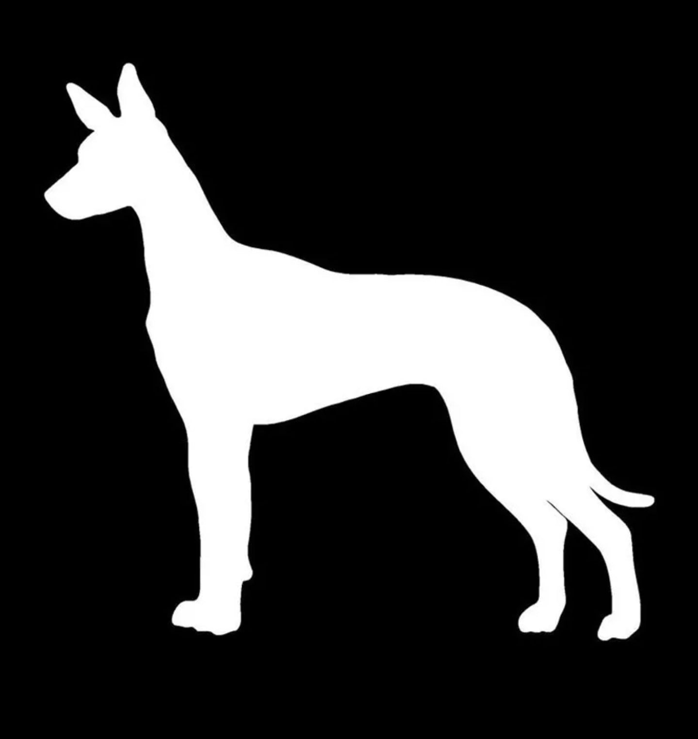 Dog Stickers and Decals - Breeds M to Z