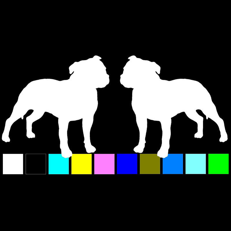 Dog Stickers and Decals - Breeds M to Z