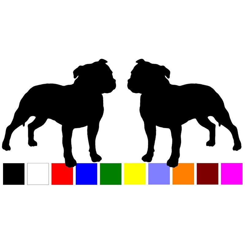 Dog Stickers and Decals - Breeds M to Z