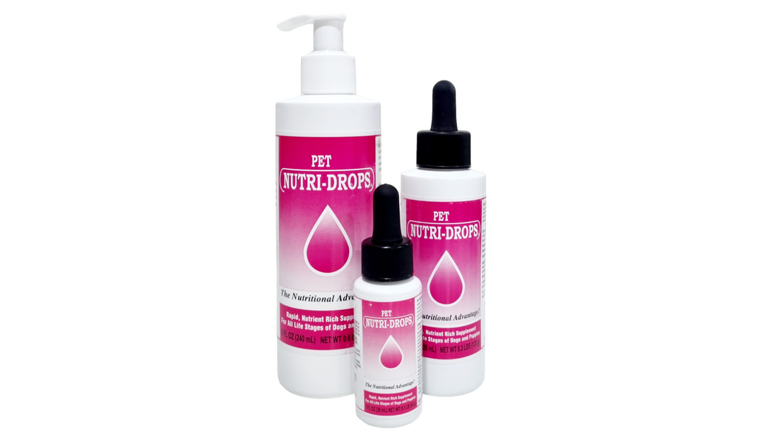 Pet Nutri-Drops - The Finest in Emergency Care for Dogs and Puppies.