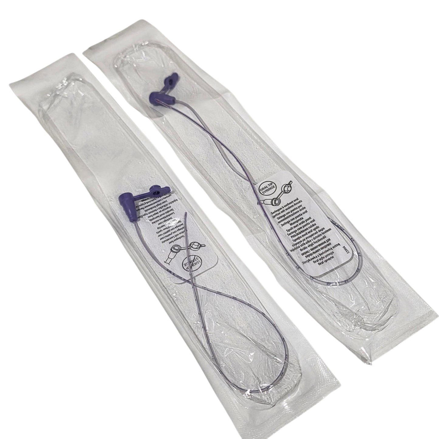 Oral Tip Feeding Tubes 3.5 or 5FR and Syringes