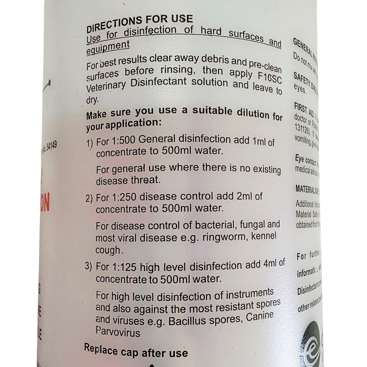 F10 Trigger Spray Bottle