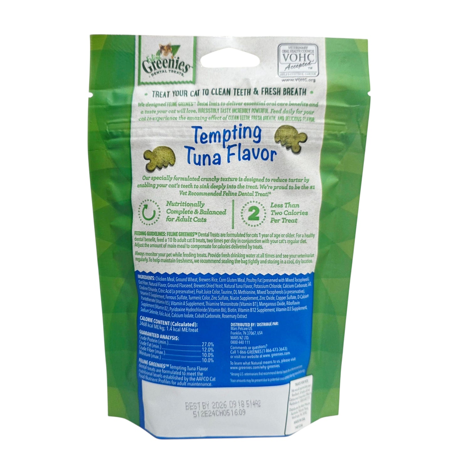 Greenies Feline Dental Treats 60gm