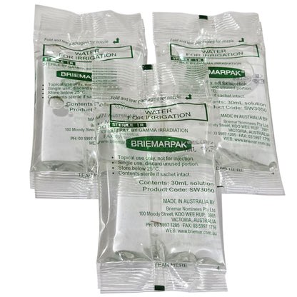 Water for Irrigation 30mL Sachet
