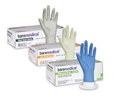 Latex Free & Powder Free Semen Safe Nitrile Gloves XS to XL