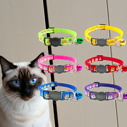 Break-Away Cat Collar with Bell | Cats