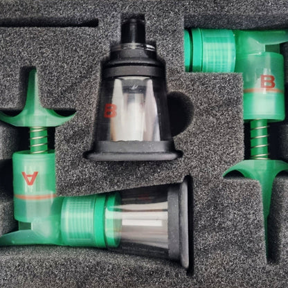 Components of the One Puff Puppy & Kit in packaging