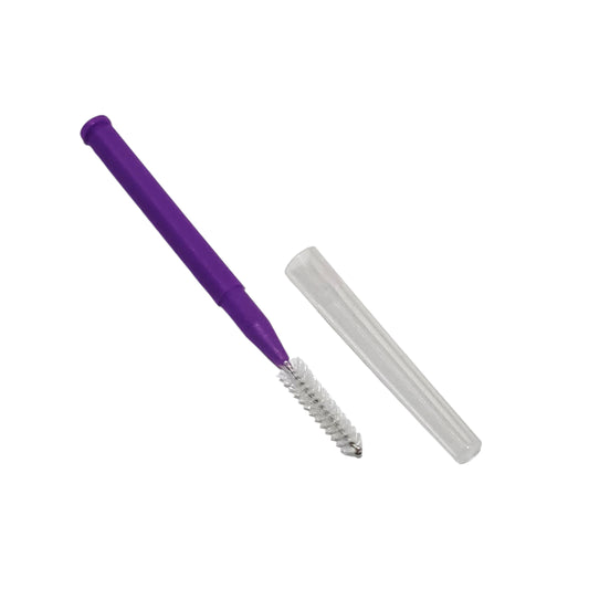 ENfit Cleaning Brush Single Use on a white background