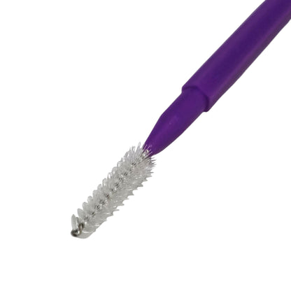 ENfit Cleaning Brush Single Use Close Up on a white background