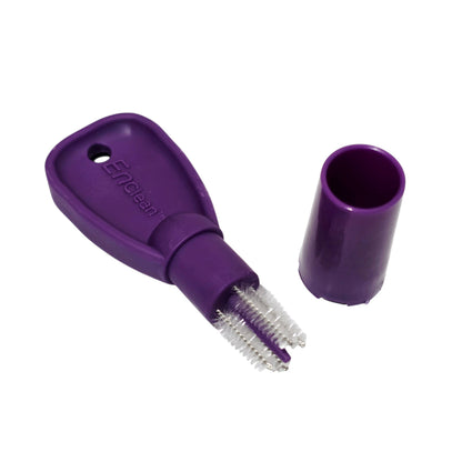 ENfit Enclean Re-usable Cleaning Brush on a white background