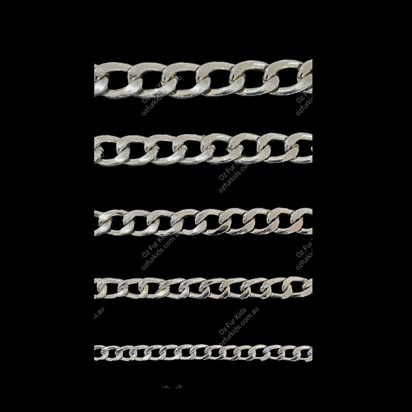 Flat Link Chrome Show Chain