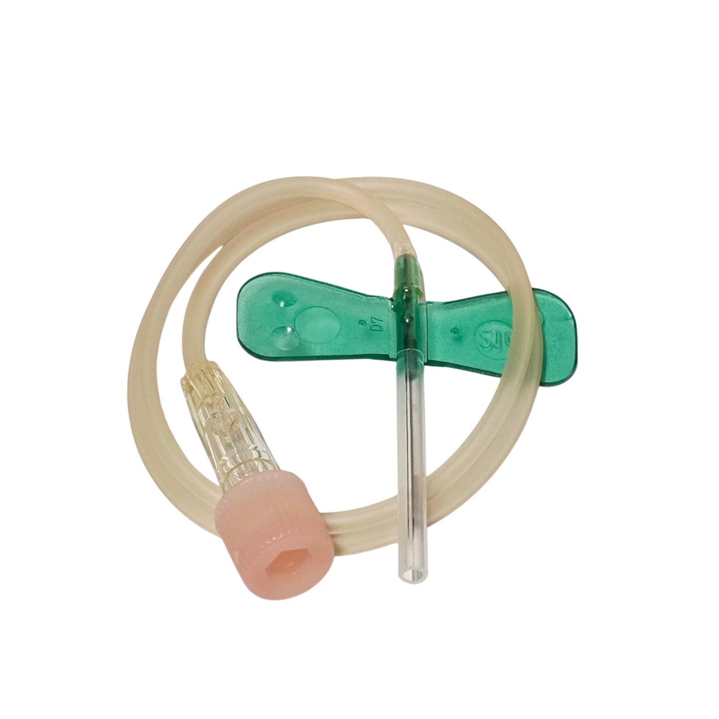 Full Terumo Surflo Winged Infusion Set on a white background