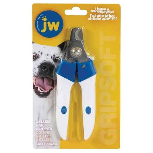 Dog nail clipper Large with JW branding on a yellow package