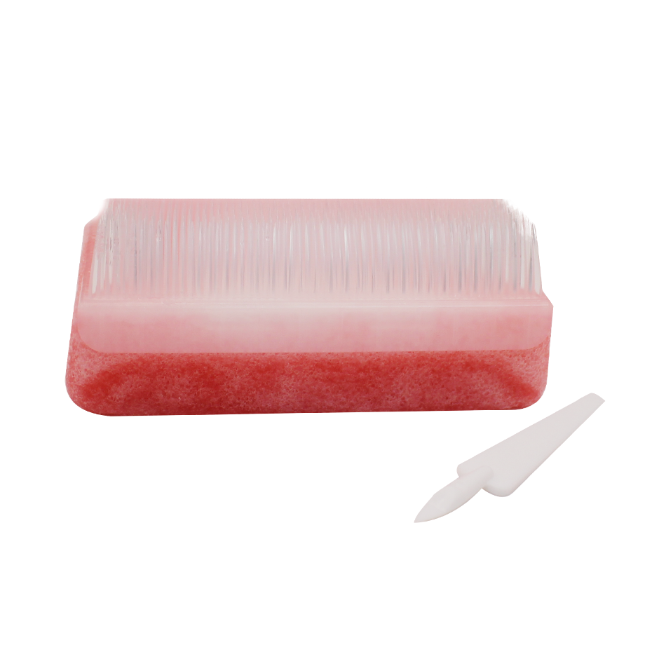 Knight Benedikt Scrub Brush with Nail Cleaner Chlorhexidine on a white background