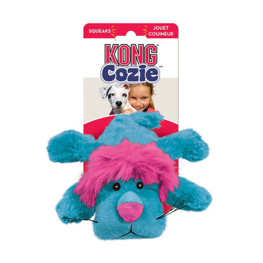 KONG Cozie Lion with packaging on a white background