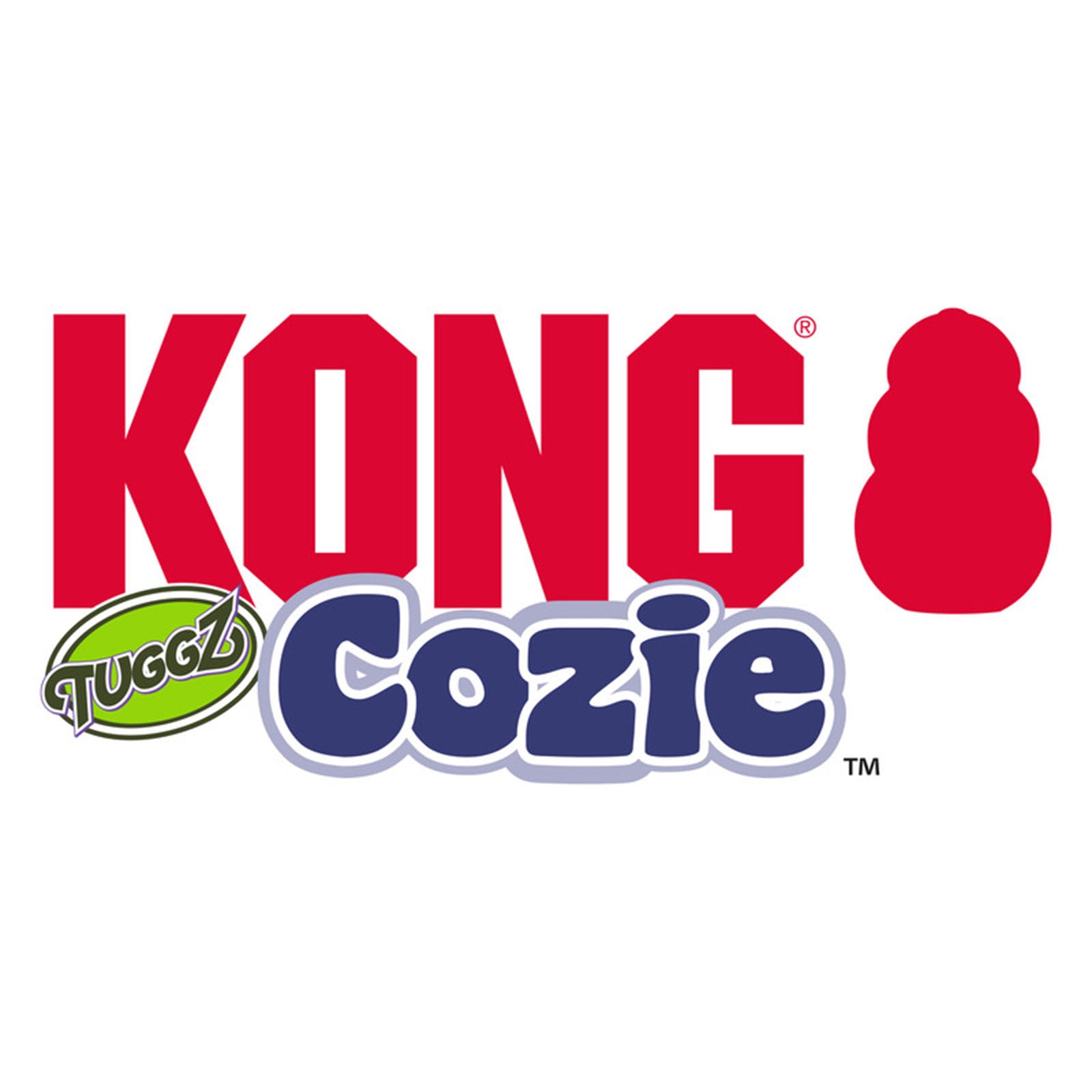 Kong Cozie Tuggz Logo on a white background