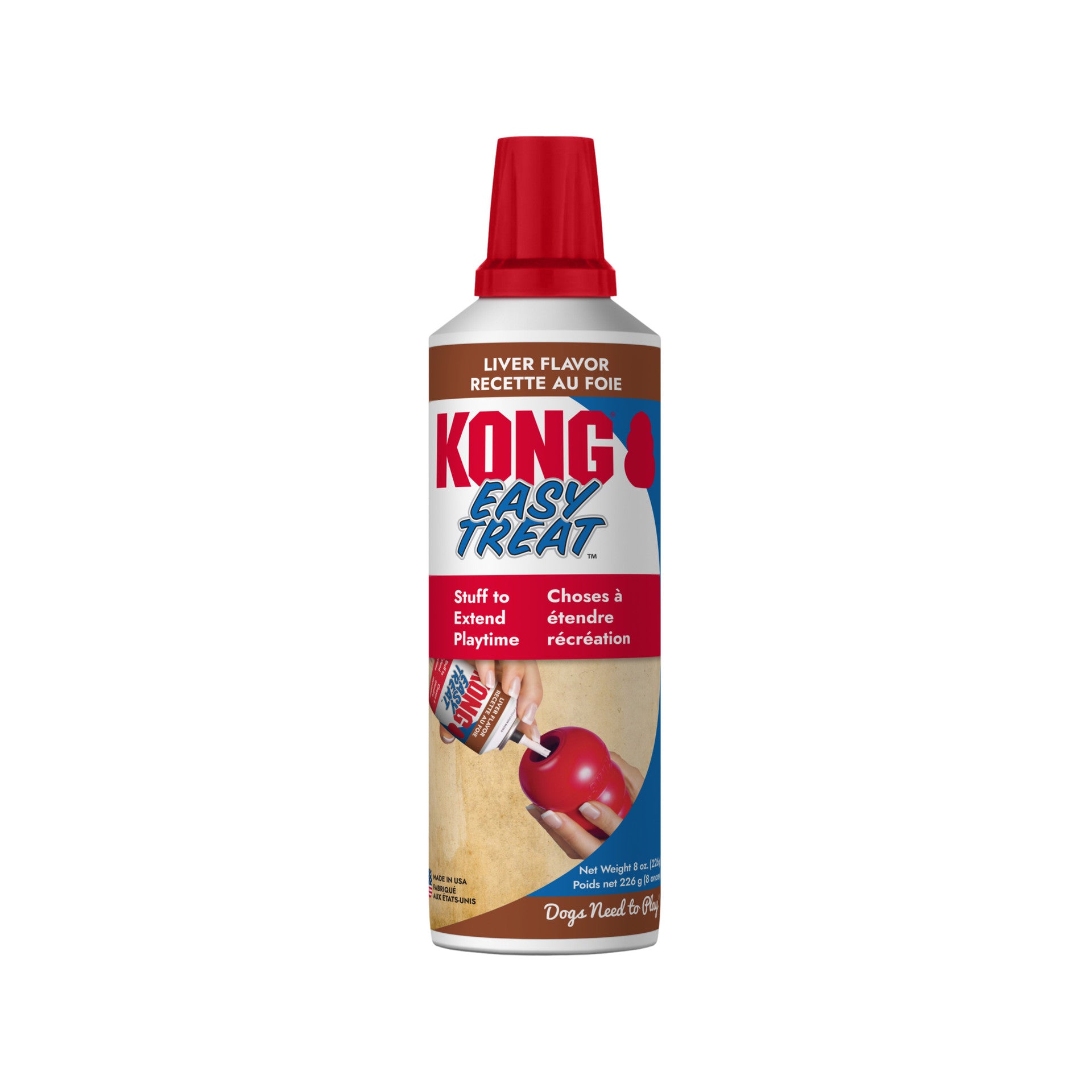 KONG Easy Treat canister on a white background