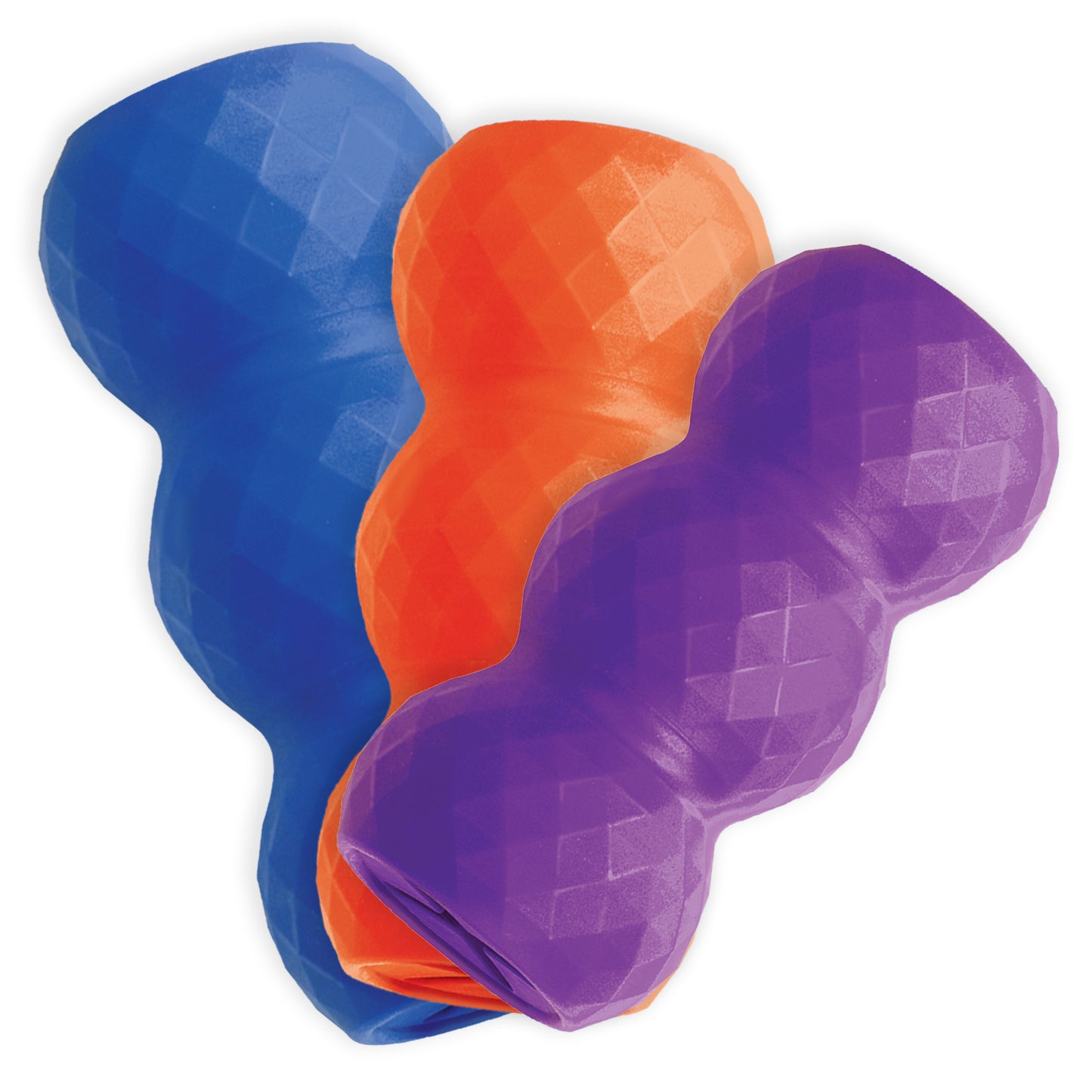 KONG Genius Mike showing all three colours on a white background.