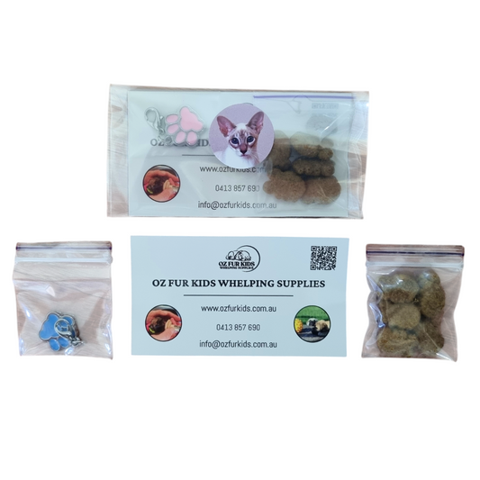 Oz Fur Kids Kitten Gift Pack on a white background