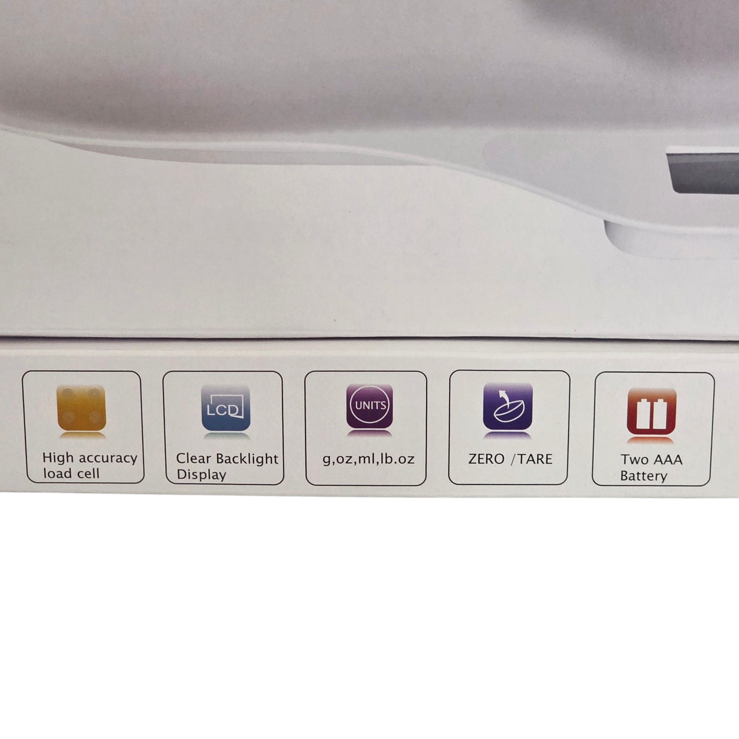 Large pet tray scale features 