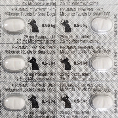 Milbemax Tablets for Small Dogs and Puppies