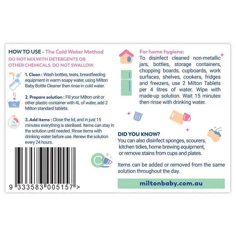 Milton Anti-Bacterial Tablets