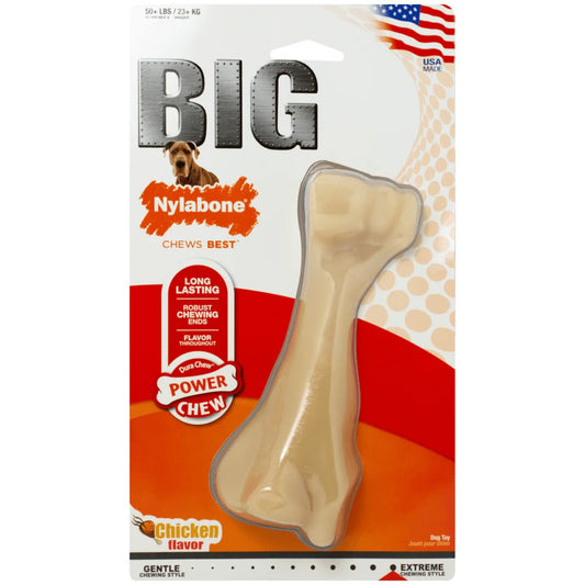 Nylabone Power Chew Knuckle Bone on a white background.