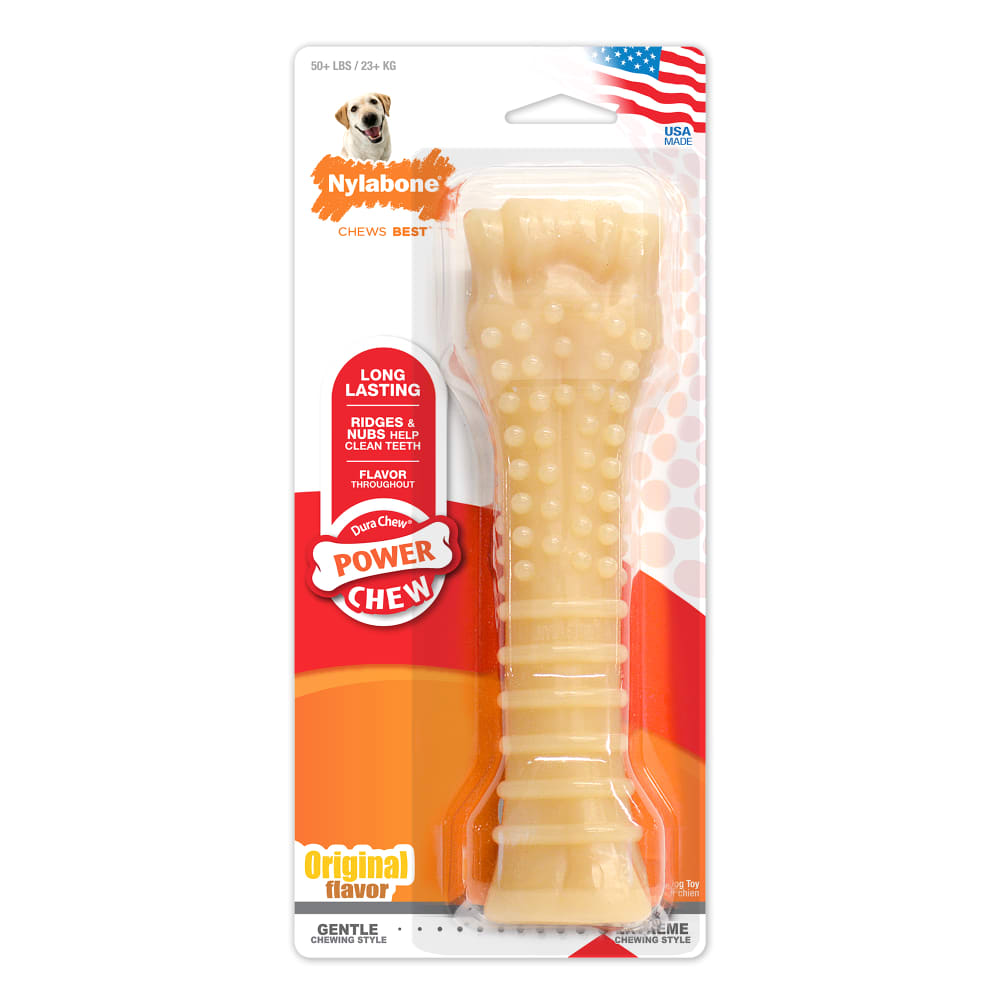 Nylabone Dura Chew Souper on a white background