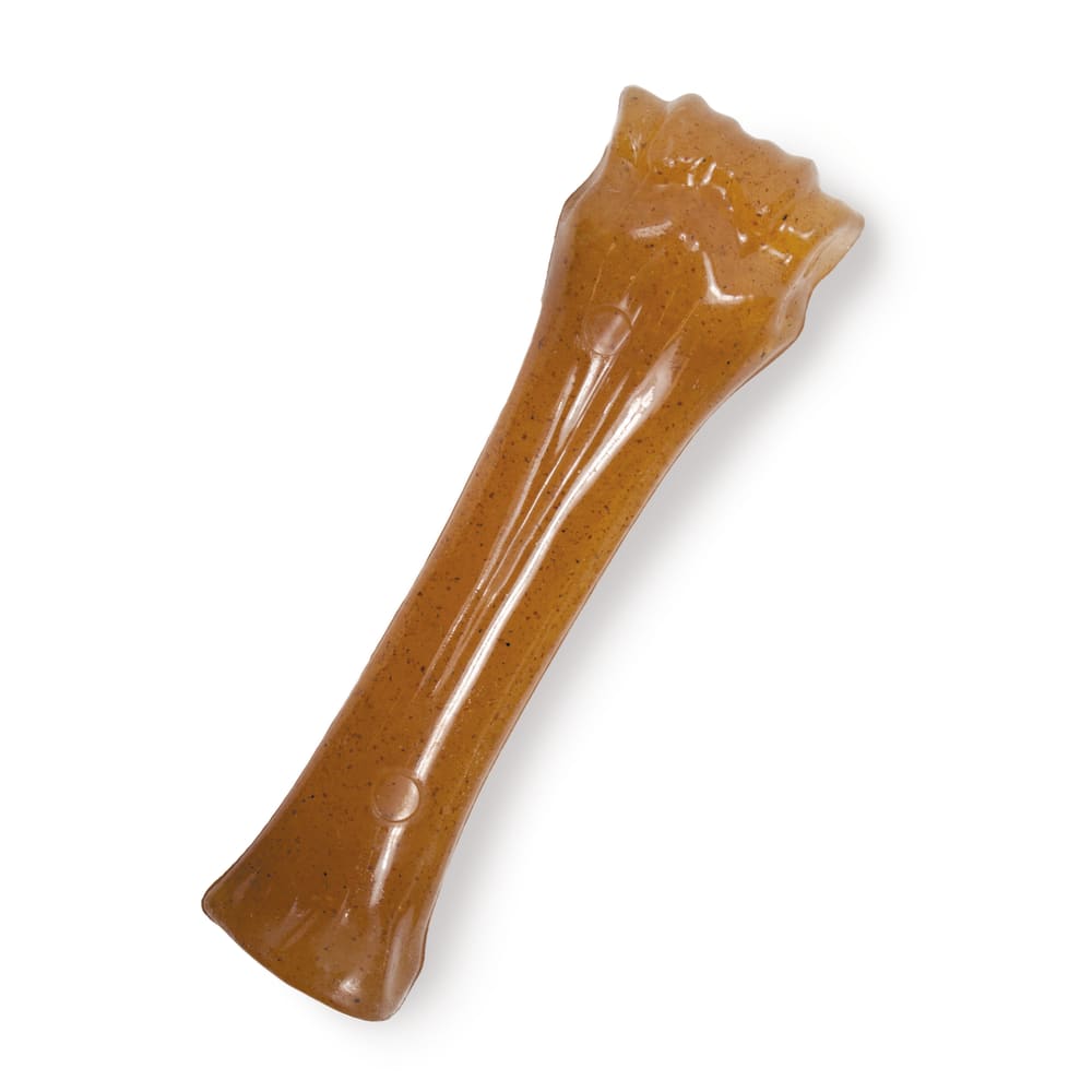 Nylabone Puppy Chew Teething Bone Chew no packaging on a white background