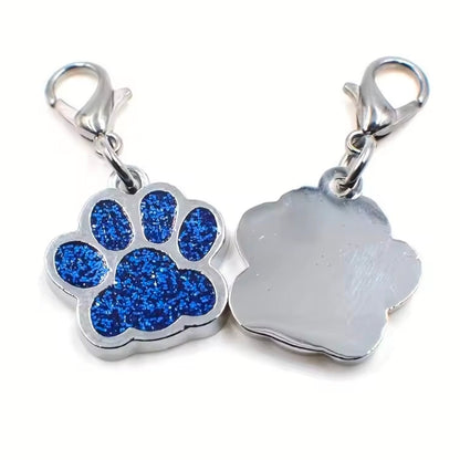 Paw Key Tag on white background