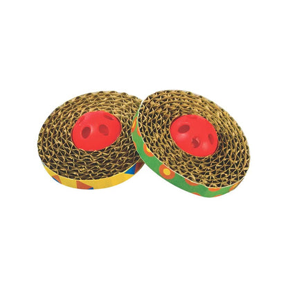 Petstages Spin &Scratch Cat Toy - 2 Pack