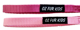 Now also AVAILABLE in Sets of 13! Puppy Paws Solid Colour ID Collars & Optional Leads sets of 12 &  from