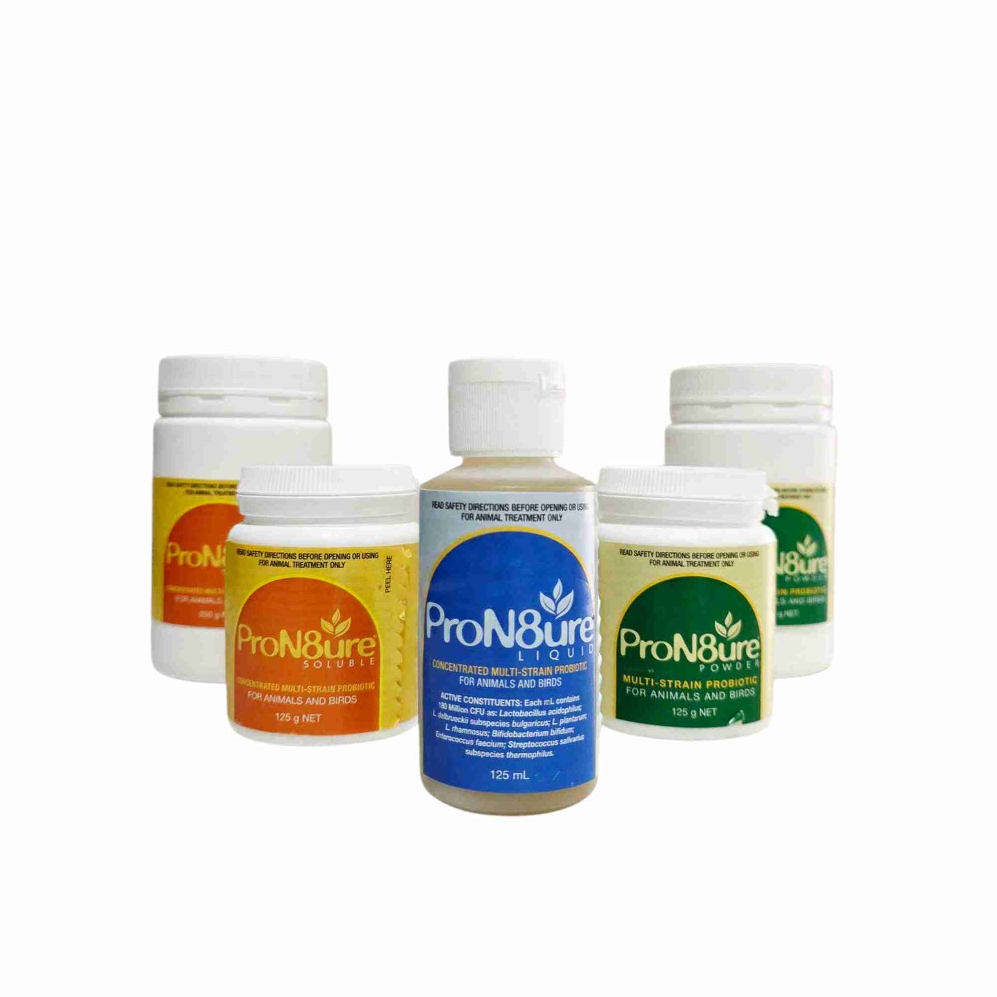 Pron8ure Probiotic Powder, Pron8ure Soluble & Pron8ure Liquid