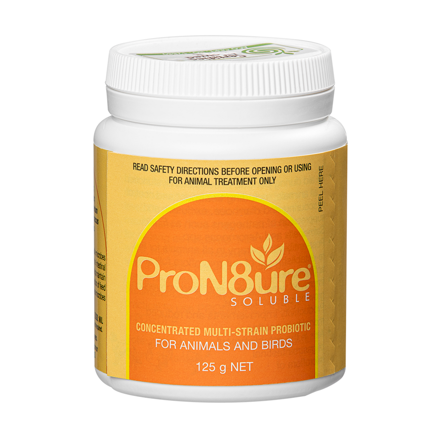 ProN8ure Soluble probiotic container on a white background