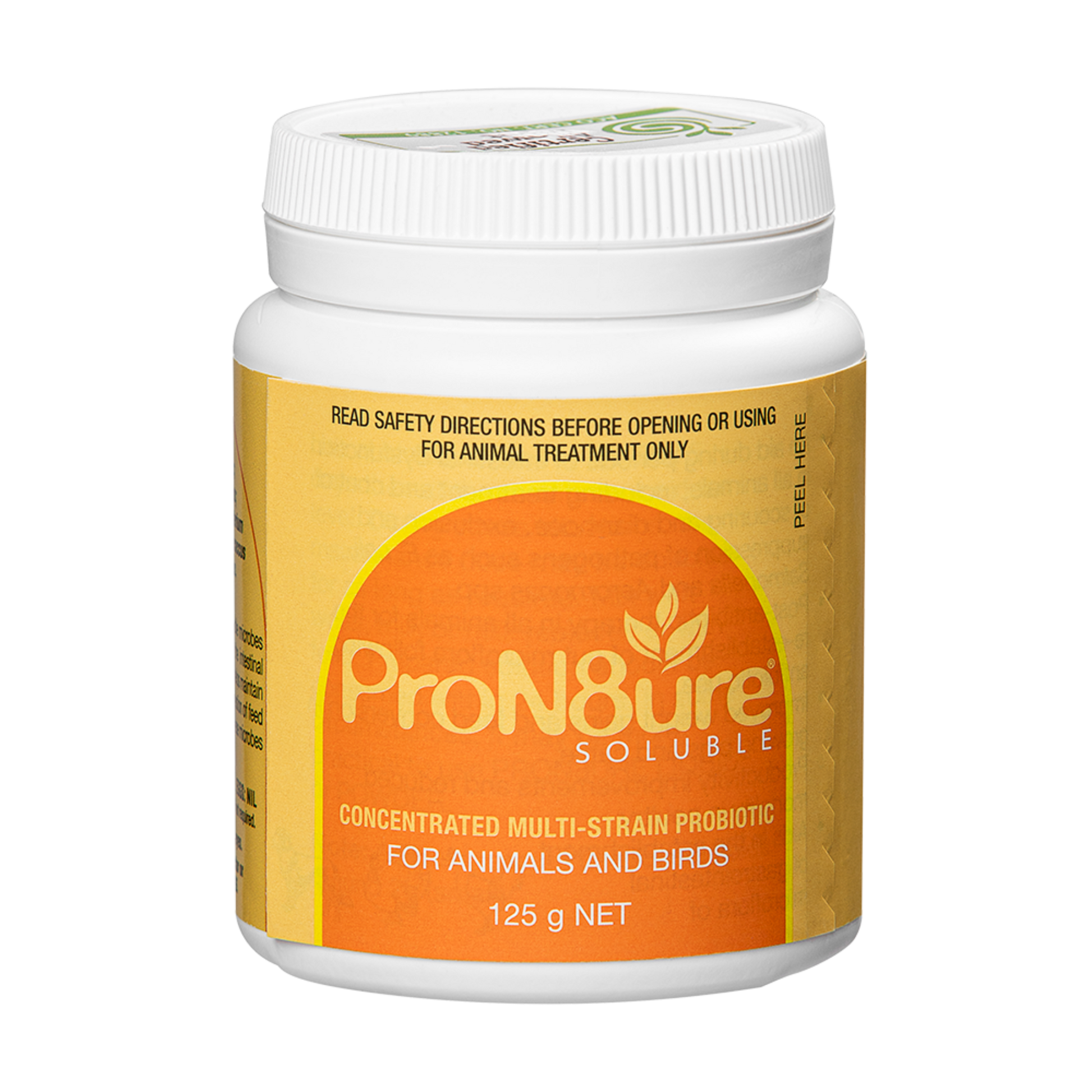 ProN8ure Soluble probiotic container on a white background