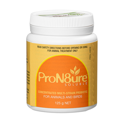 ProN8ure Soluble probiotic container on a white background