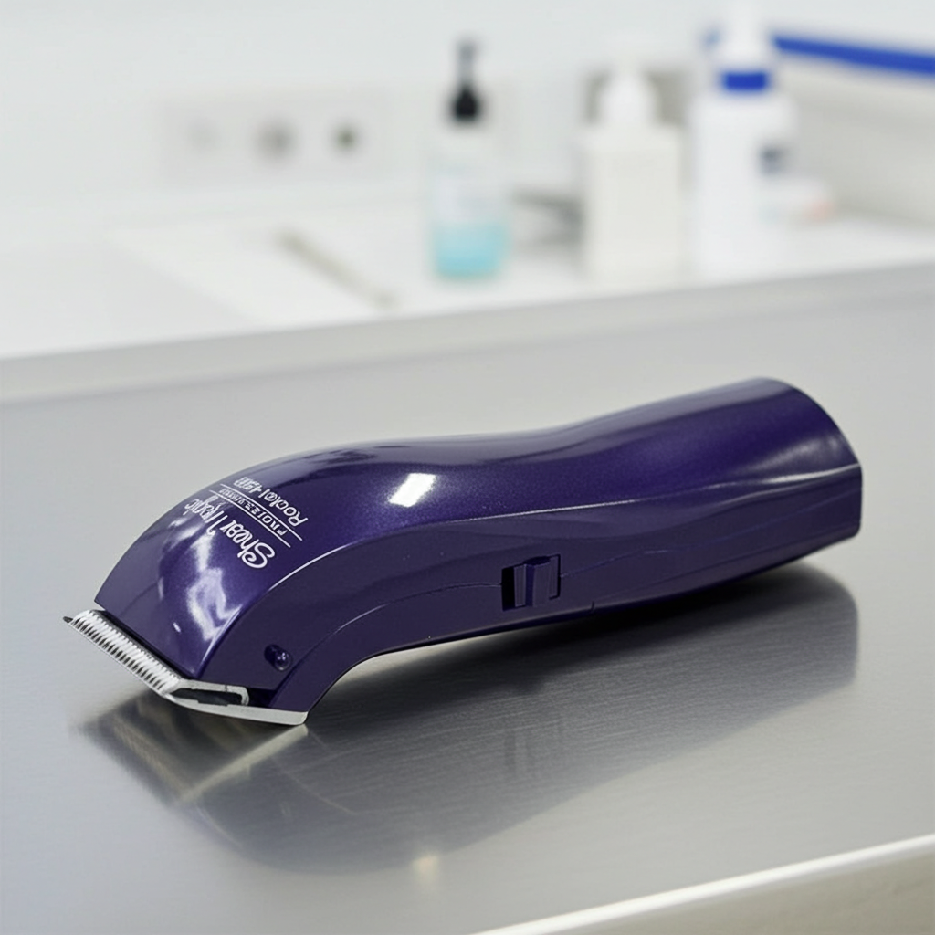 Shear Magic Trimmer on a vets table