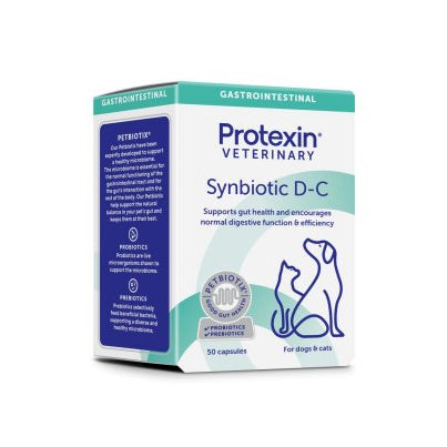 Protexin Veterinary Synbiotic D-C packaging on a white background