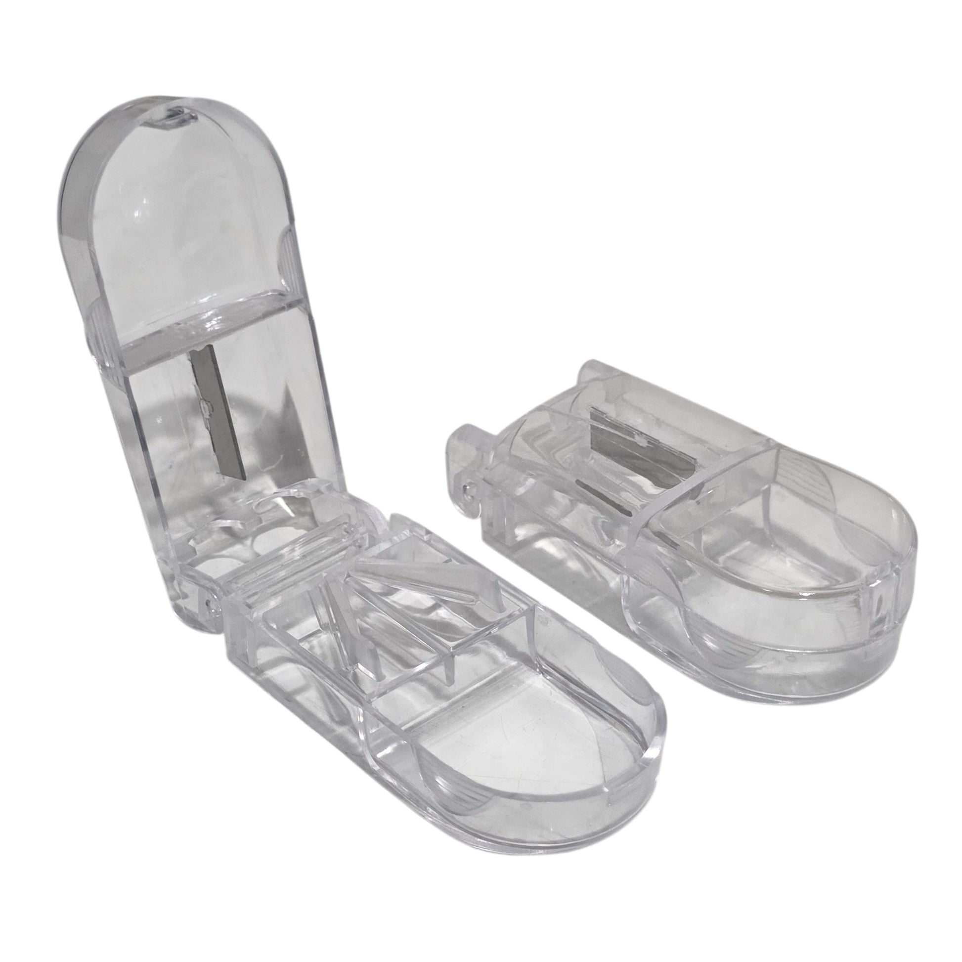 Clear tablet Cutters on a white background