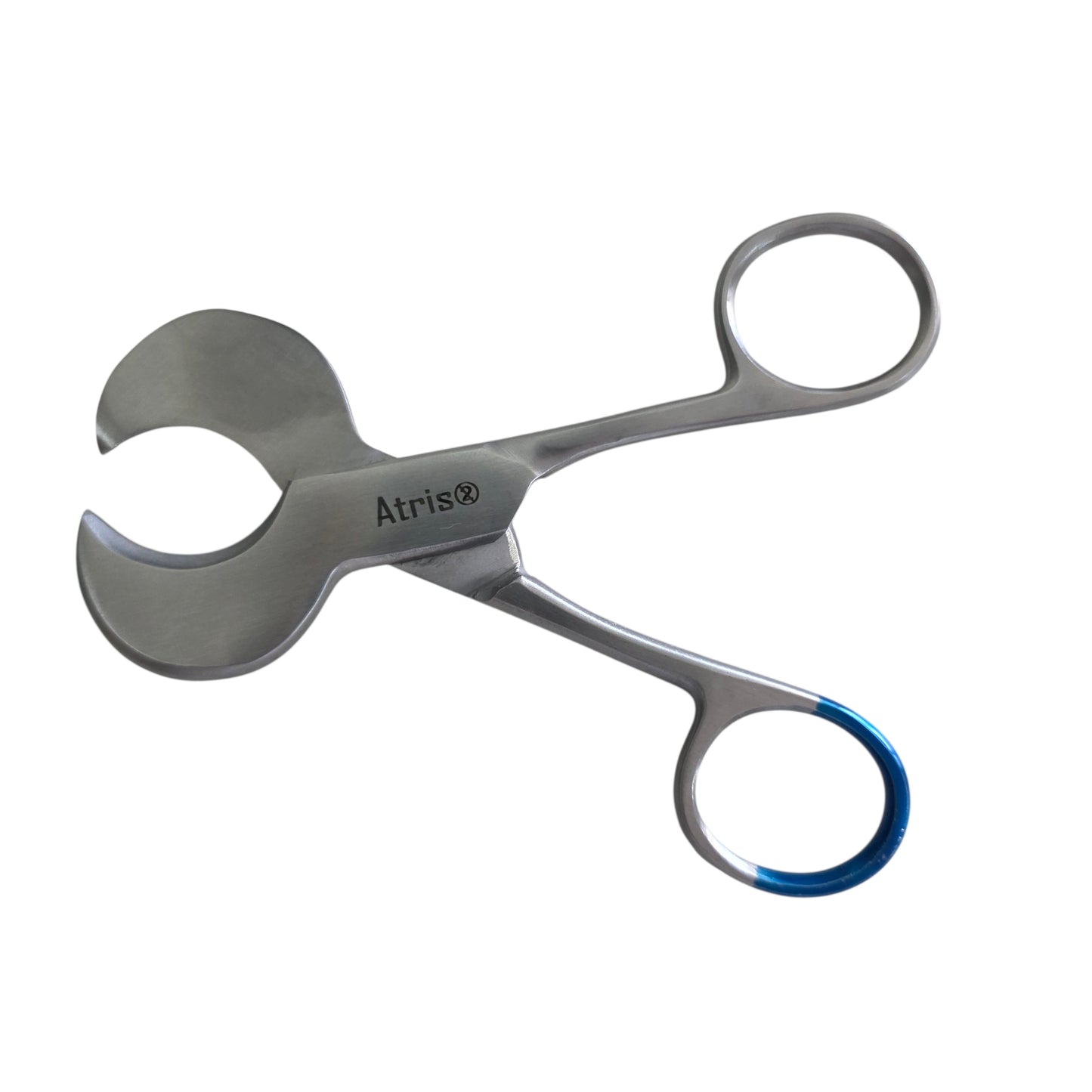 Pair of Umbilical Cord Scissors with 'Atris' branding on a white background
