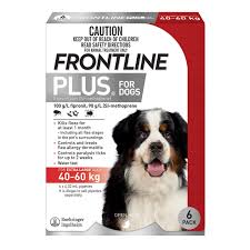 Frontline Plus for Extra Large Dogs (40-60kg) Pack of 6 - EXP JAN 2026